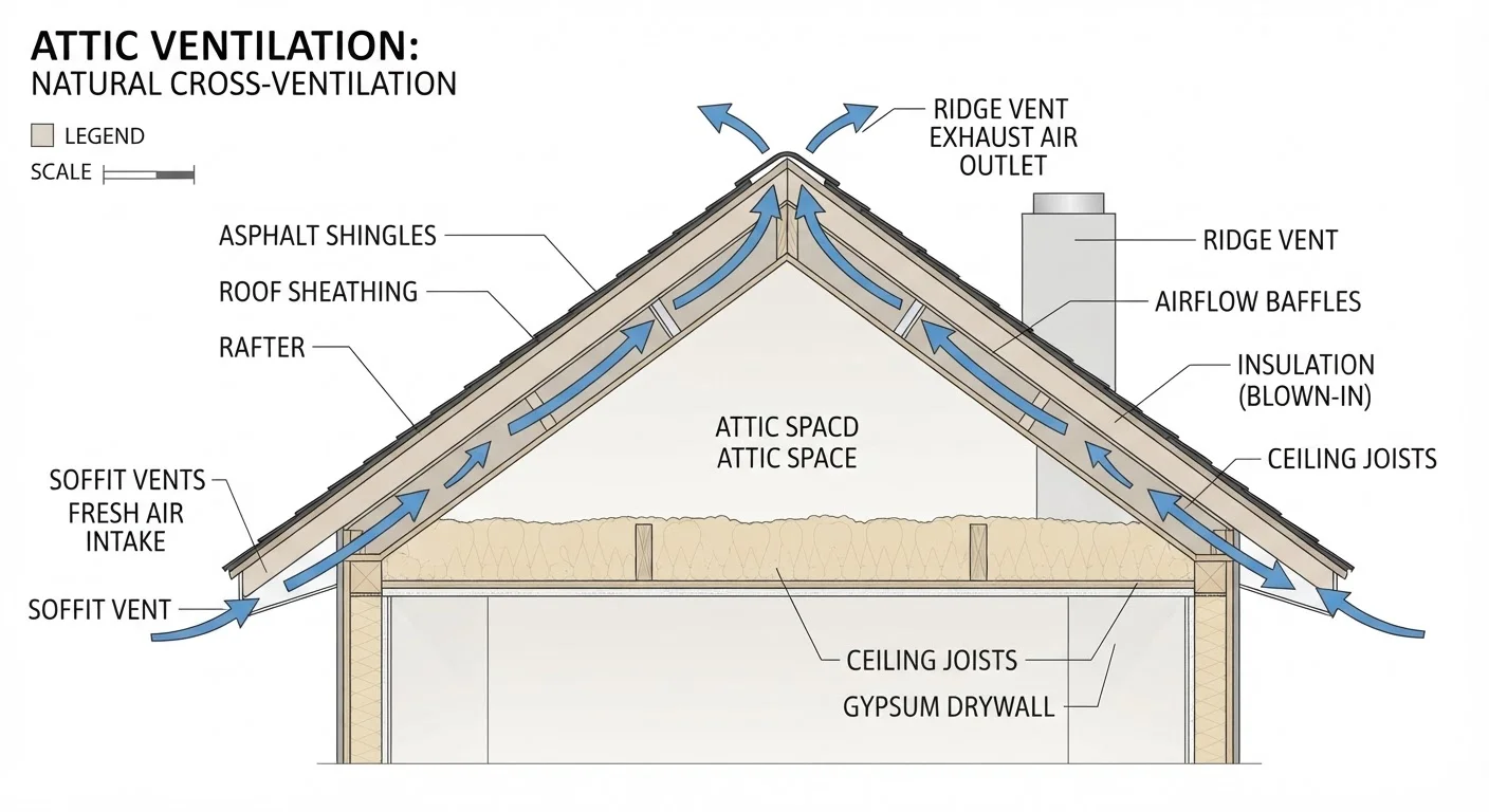 Attic Ventilation: The Unsexy System That Quietly Protects Your Roof and Energy Bills