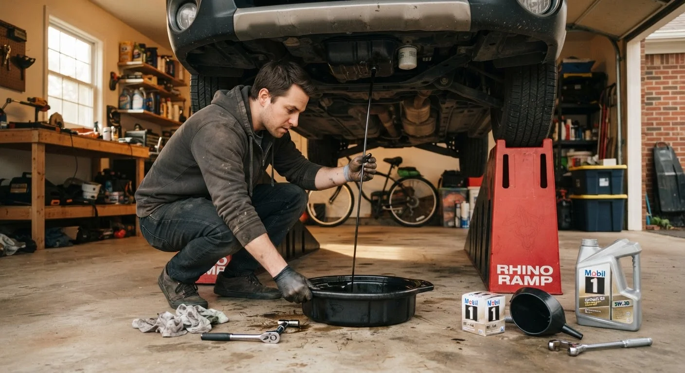 DIY Oil Change vs. Taking It to a Shop