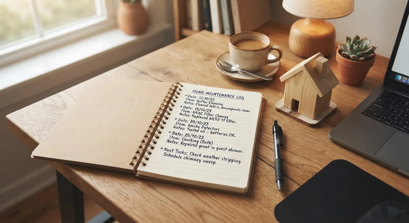 Keeping a Home Maintenance Log: Why It Matters and What to Track