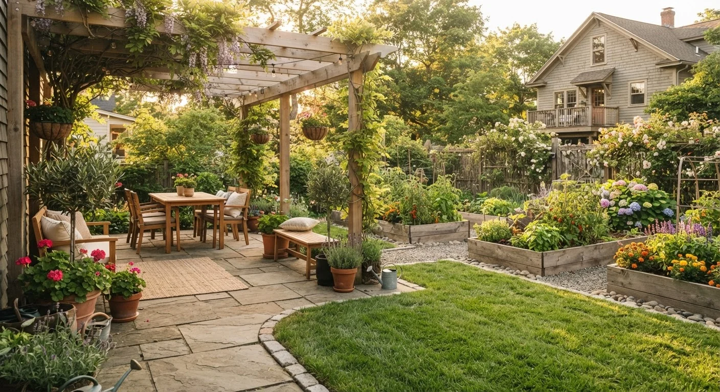 Outdoor Living Space Planning: From Bare Lawn to Functional Backyard