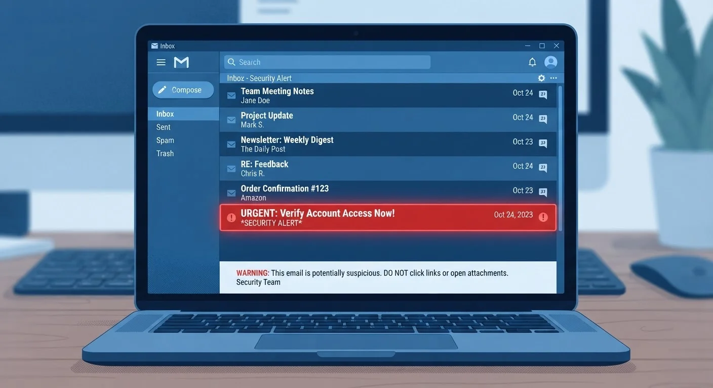 Phishing Emails vs. Legitimate Messages: How to Tell the Difference