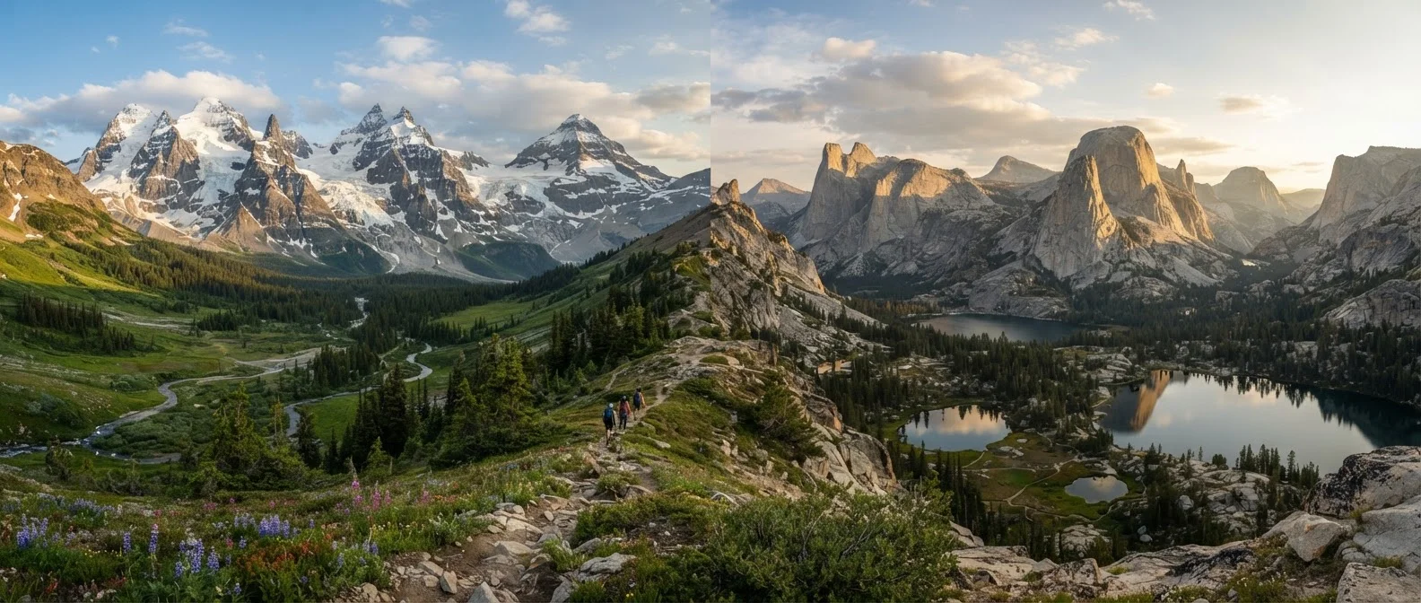Rocky Mountains vs. Sierra Nevada: Which Range Suits Your Trip
