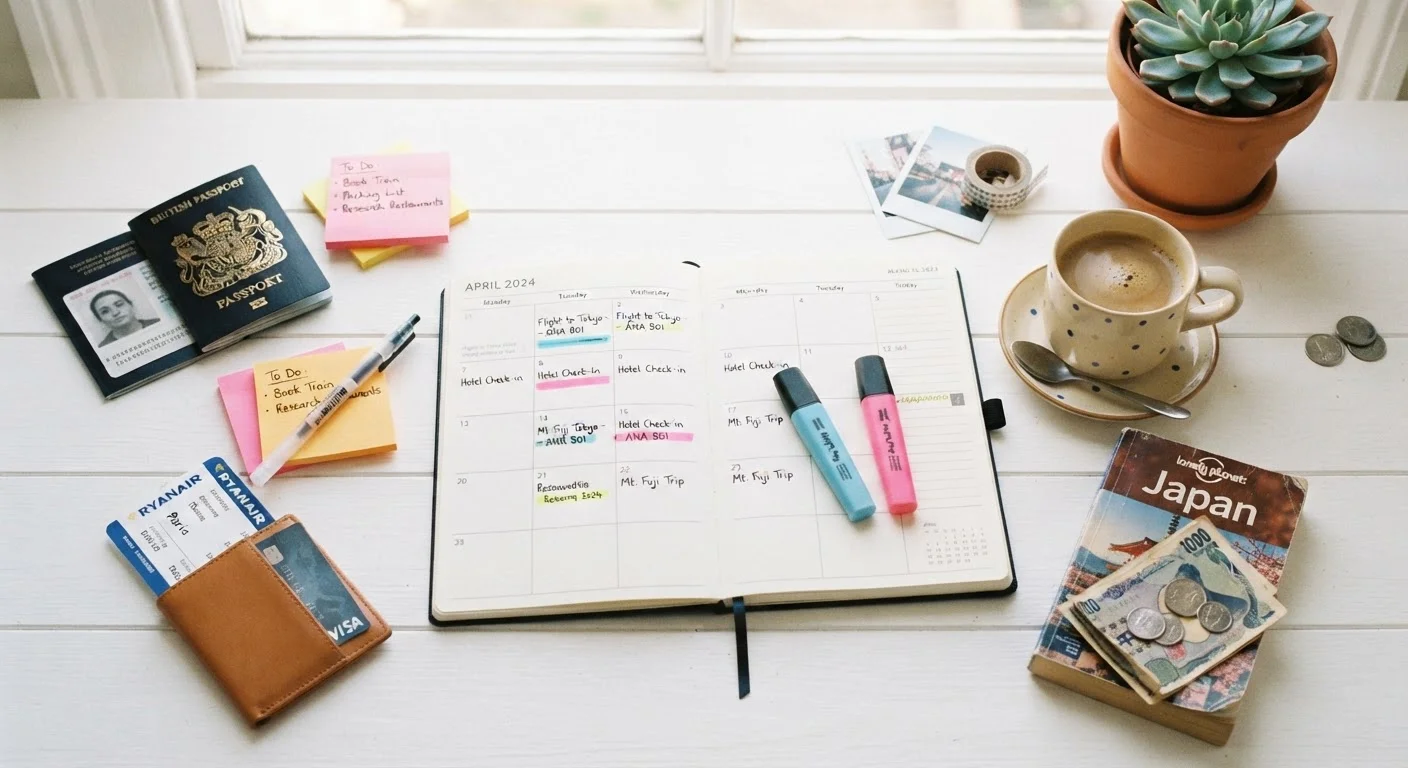 The Trip Planning Timeline: When to Book What