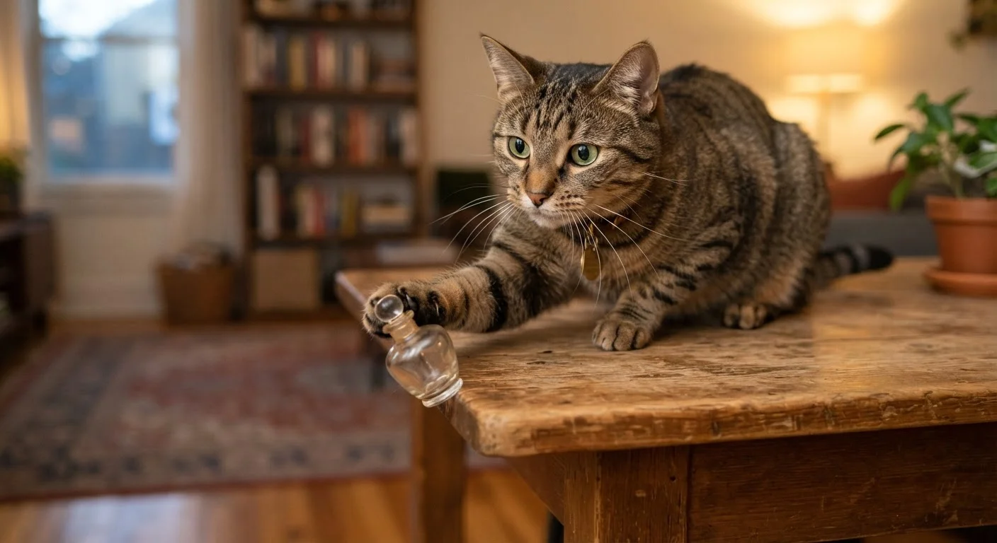 Why Cats Knock Things Off Tables