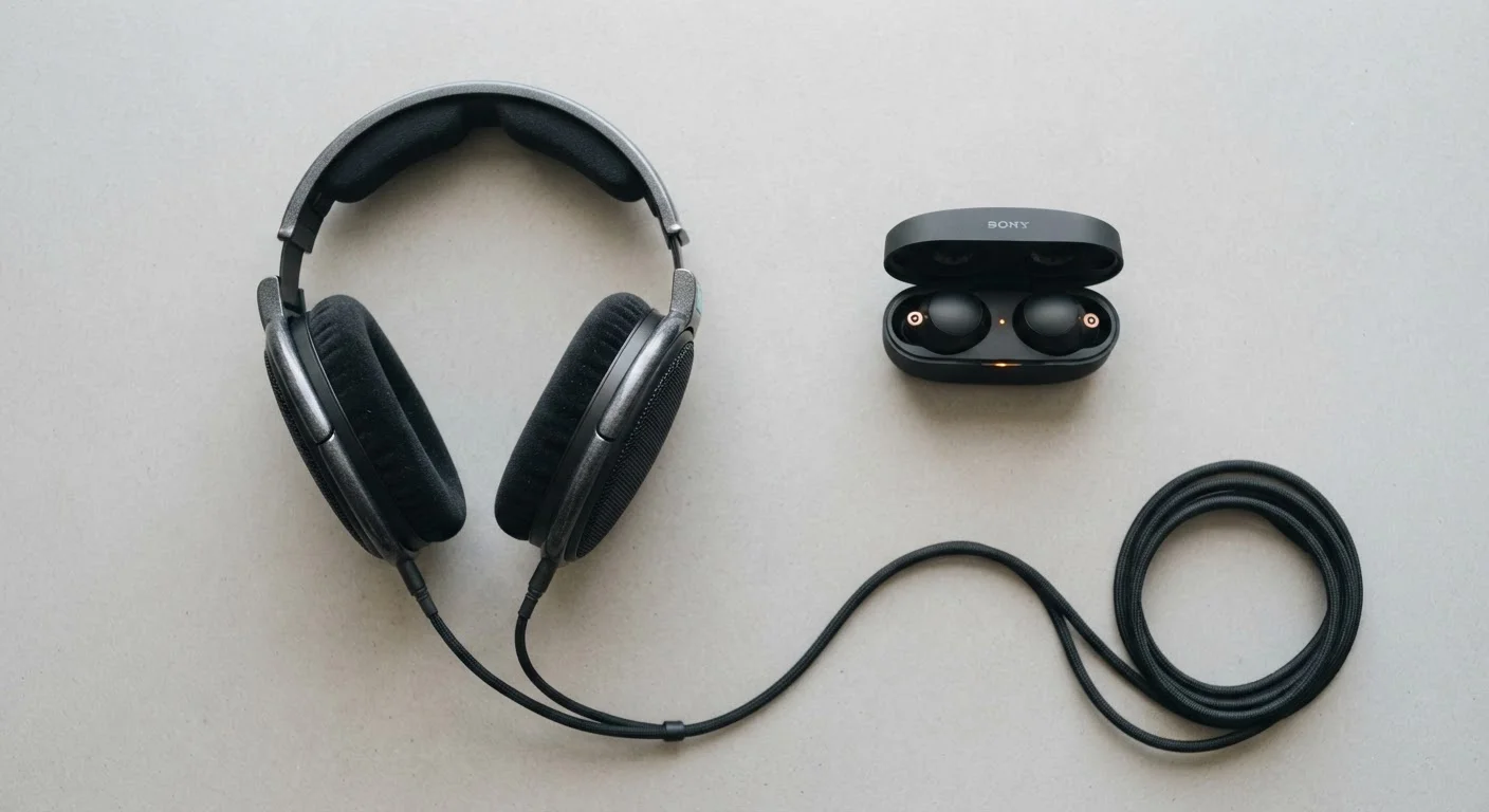 Wired Headphones vs. Bluetooth: What Actually Changes About the Sound